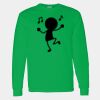 Heavy Cotton 100% Cotton Long Sleeve T Shirt Thumbnail