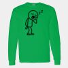 Heavy Cotton 100% Cotton Long Sleeve T Shirt Thumbnail
