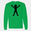 Heavy Cotton 100% Cotton Long Sleeve T Shirt Thumbnail