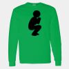 Heavy Cotton 100% Cotton Long Sleeve T Shirt Thumbnail