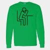 Heavy Cotton 100% Cotton Long Sleeve T Shirt Thumbnail