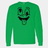 Heavy Cotton 100% Cotton Long Sleeve T Shirt Thumbnail