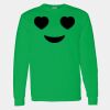 Heavy Cotton 100% Cotton Long Sleeve T Shirt Thumbnail