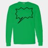 Heavy Cotton 100% Cotton Long Sleeve T Shirt Thumbnail