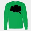 Heavy Cotton 100% Cotton Long Sleeve T Shirt Thumbnail