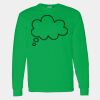 Heavy Cotton 100% Cotton Long Sleeve T Shirt Thumbnail