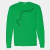 Heavy Cotton 100% Cotton Long Sleeve T Shirt Thumbnail
