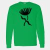 Heavy Cotton 100% Cotton Long Sleeve T Shirt Thumbnail