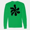 Heavy Cotton 100% Cotton Long Sleeve T Shirt Thumbnail