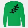 Heavy Cotton 100% Cotton Long Sleeve T Shirt Thumbnail