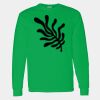 Heavy Cotton 100% Cotton Long Sleeve T Shirt Thumbnail