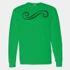 Heavy Cotton 100% Cotton Long Sleeve T Shirt Thumbnail