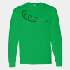 Heavy Cotton 100% Cotton Long Sleeve T Shirt Thumbnail