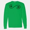 Heavy Cotton 100% Cotton Long Sleeve T Shirt Thumbnail