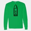 Heavy Cotton 100% Cotton Long Sleeve T Shirt Thumbnail