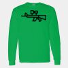 Heavy Cotton 100% Cotton Long Sleeve T Shirt Thumbnail
