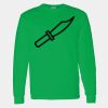 Heavy Cotton 100% Cotton Long Sleeve T Shirt Thumbnail