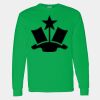 Heavy Cotton 100% Cotton Long Sleeve T Shirt Thumbnail