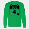 Heavy Cotton 100% Cotton Long Sleeve T Shirt Thumbnail
