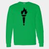 Heavy Cotton 100% Cotton Long Sleeve T Shirt Thumbnail