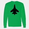 Heavy Cotton 100% Cotton Long Sleeve T Shirt Thumbnail