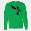 Heavy Cotton 100% Cotton Long Sleeve T Shirt Thumbnail
