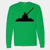 Heavy Cotton 100% Cotton Long Sleeve T Shirt Thumbnail