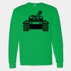 Heavy Cotton 100% Cotton Long Sleeve T Shirt Thumbnail