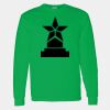 Heavy Cotton 100% Cotton Long Sleeve T Shirt Thumbnail