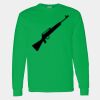 Heavy Cotton 100% Cotton Long Sleeve T Shirt Thumbnail