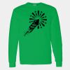 Heavy Cotton 100% Cotton Long Sleeve T Shirt Thumbnail