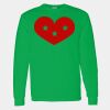 Heavy Cotton 100% Cotton Long Sleeve T Shirt Thumbnail