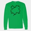 Heavy Cotton 100% Cotton Long Sleeve T Shirt Thumbnail