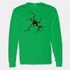 Heavy Cotton 100% Cotton Long Sleeve T Shirt Thumbnail