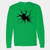 Heavy Cotton 100% Cotton Long Sleeve T Shirt Thumbnail