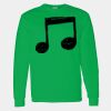 Heavy Cotton 100% Cotton Long Sleeve T Shirt Thumbnail