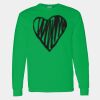 Heavy Cotton 100% Cotton Long Sleeve T Shirt Thumbnail