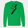 Heavy Cotton 100% Cotton Long Sleeve T Shirt Thumbnail