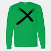 Heavy Cotton 100% Cotton Long Sleeve T Shirt Thumbnail