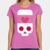 Ladies Heavy Cotton 100% Cotton T Shirt Thumbnail