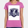 Ladies Heavy Cotton 100% Cotton T Shirt Thumbnail