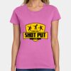 Ladies Heavy Cotton 100% Cotton T Shirt Thumbnail