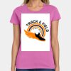 Ladies Heavy Cotton 100% Cotton T Shirt Thumbnail