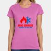 Ladies Heavy Cotton 100% Cotton T Shirt Thumbnail