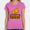 Ladies Heavy Cotton 100% Cotton T Shirt Thumbnail
