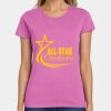 Ladies Heavy Cotton 100% Cotton T Shirt Thumbnail