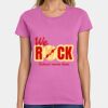 Ladies Heavy Cotton 100% Cotton T Shirt Thumbnail