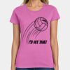 Ladies Heavy Cotton 100% Cotton T Shirt Thumbnail