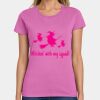 Ladies Heavy Cotton 100% Cotton T Shirt Thumbnail