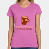 Ladies Heavy Cotton 100% Cotton T Shirt Thumbnail